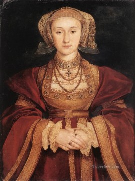 Retrato de Ana de Cleves Renacimiento Hans Holbein el Joven Pinturas al óleo